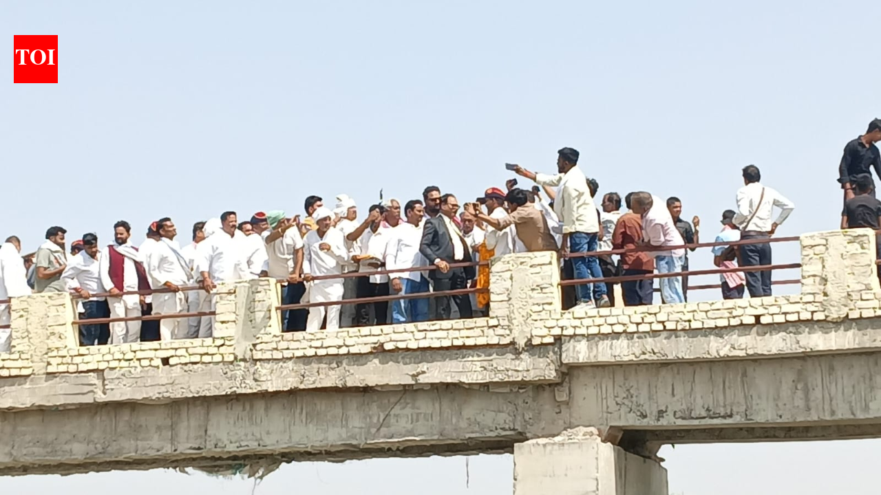 After 60 years of wait, Ghazipur villagers inaugurate crowdfunded bridge over Magai river. india news