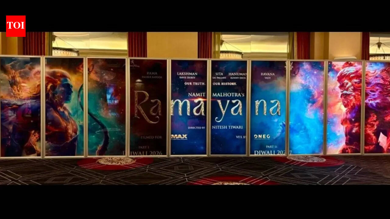 CinemaCon 2026: ‘Ramayan’ posters to debut with ‘The Odyssey’, ‘Dune 3’, ‘Avengers: Doomsday’ along with Ranbir Kapoor’s Ram and Yash’s Raavan; There will be a private showcase of the film – photos.