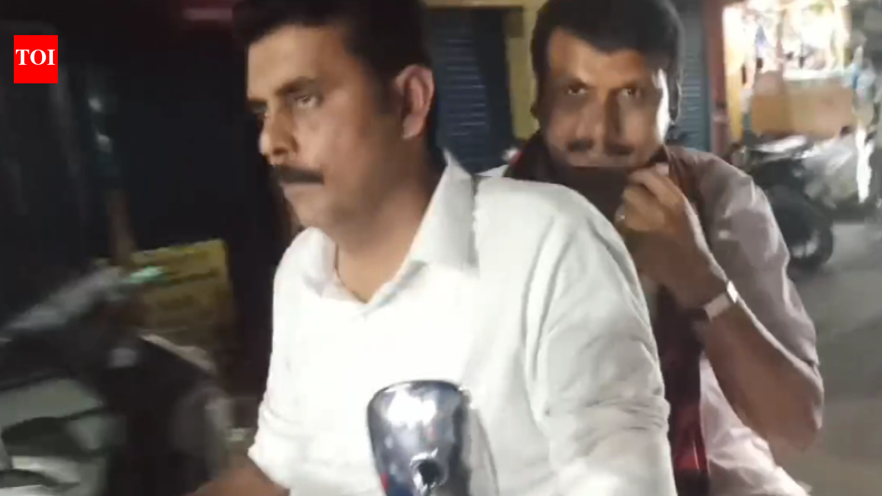 Candidates and supporters campaigning on two-wheelers without helmets; Coimbatore Police warns of strict action. coimbatore news