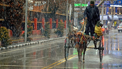 Jammu and Kashmir: The last tanga moved again in Srinagar, a 70 year old man kept the past alive. india news