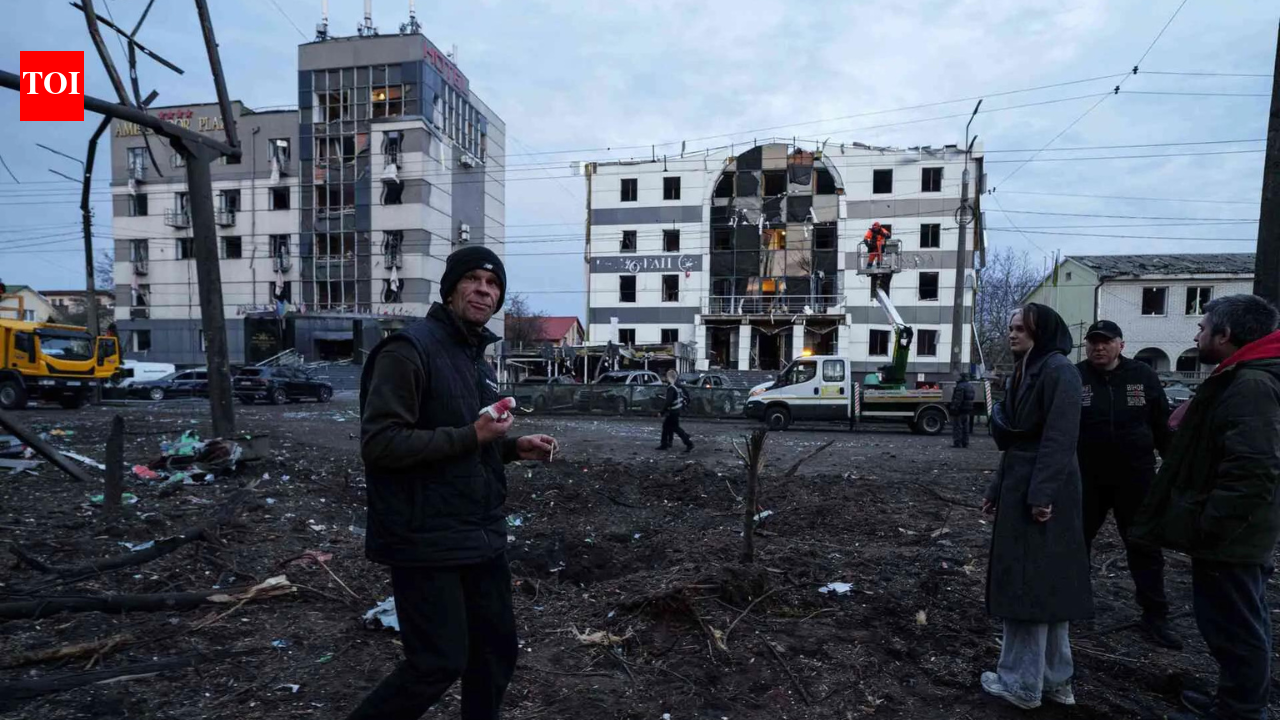 Russia drone attack: Windows, buildings, cars burnt to ashes: Russia fired 31 missiles, 636 drones on Ukraine, 14 killed