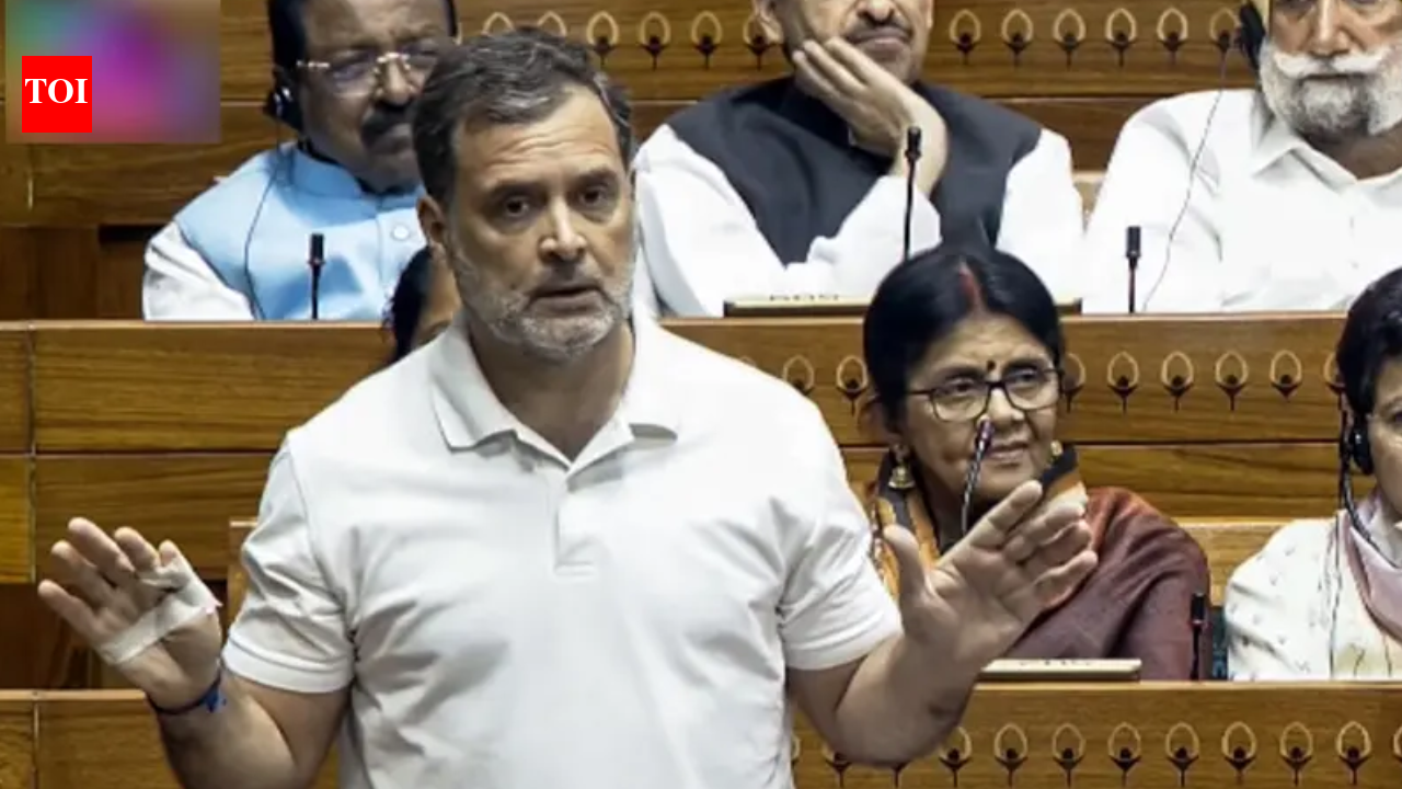 ‘The whole thing is linked to number 16’: Rahul Gandhi’s interesting dig at the Center during the delimitation debate. india news