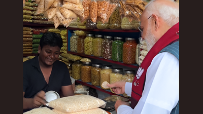 ‘Do you eat onions?’ PM Modi took ‘Jhalmuri break’ during Bengal election campaign – watch. india news