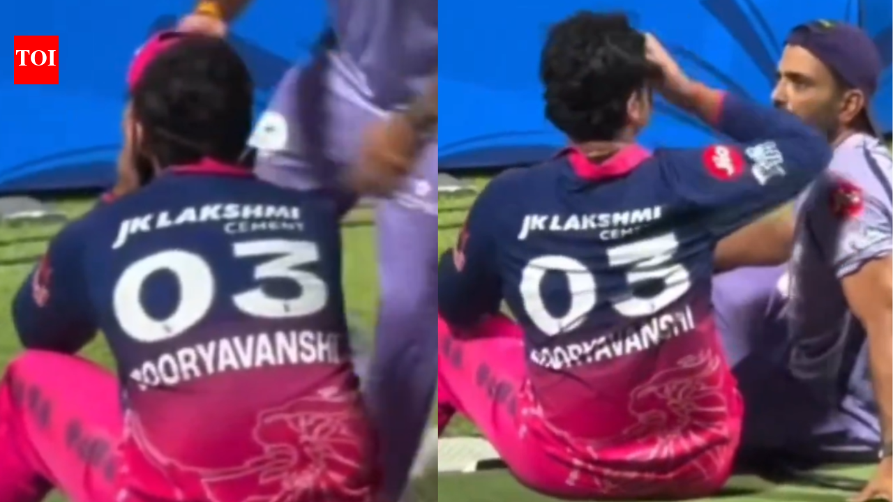 IPL 2026: Vaibhav Suryavanshi started crying after RR’s defeat, KKR coach consoled. cricket news