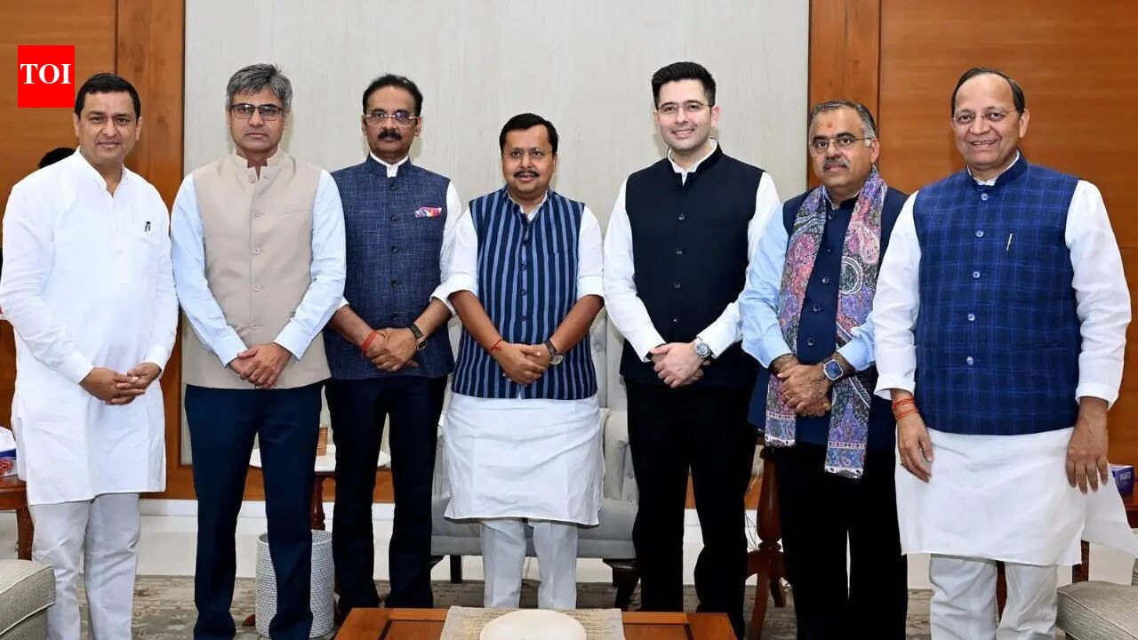 Raghav Chadha, 6 MPs out of AAP: How the numbers changed in Rajya Sabha. india news
