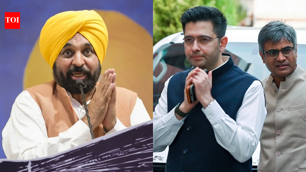 Punjab Chief Minister Bhagwant Mann sought President Murmu’s intervention after the exit of Raghav Chadha-led AAP from the Rajya Sabha. india news