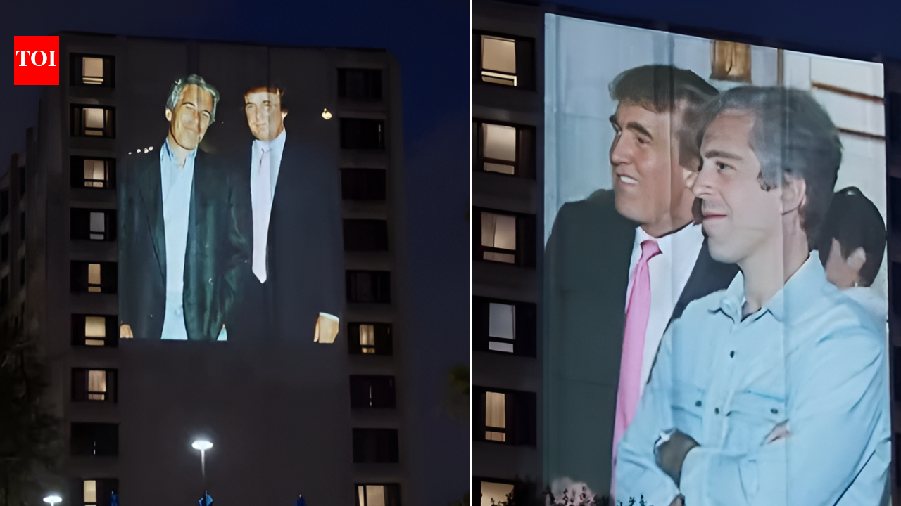 ‘The dog that didn’t bark is Trump’: Epstein claim presented at DC hotel ahead of president’s media dinner