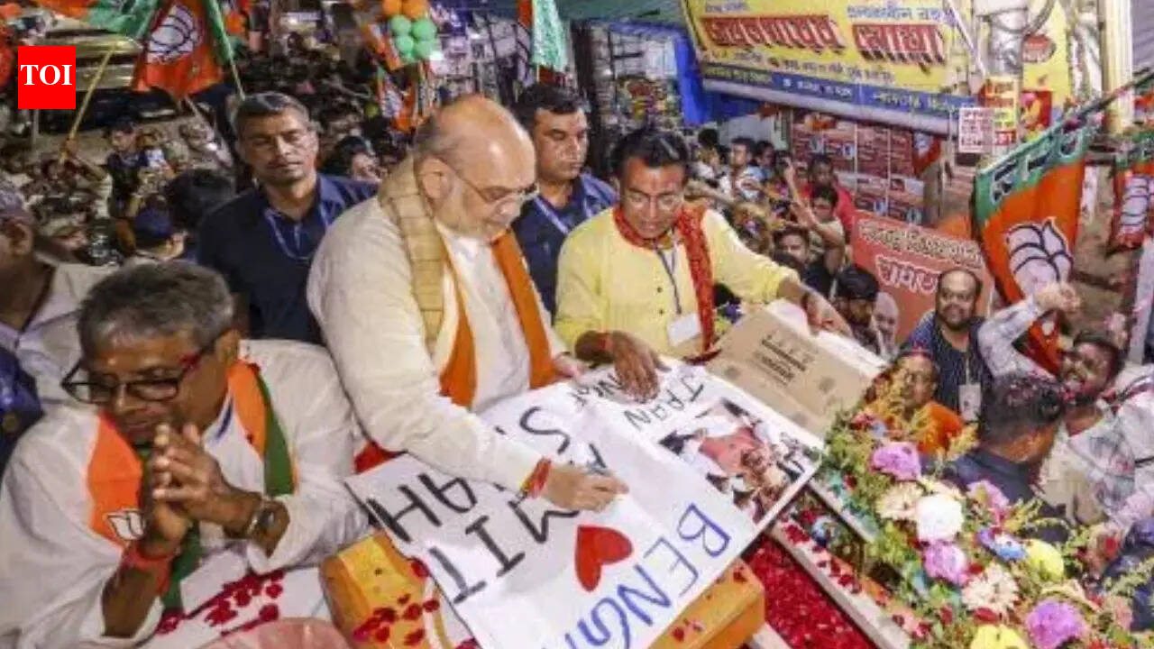 Bengal Elections 2026: Bengal Elections: Lock your goons in garages on April 29, Amit Shah warns Mamata Banerjee. kolkata news