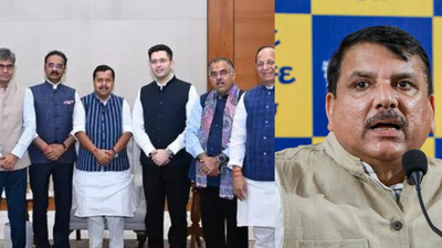 AAP sent petition to Rajya Sabha Chairman to dismiss 7 MPs who had joined BJP. india news