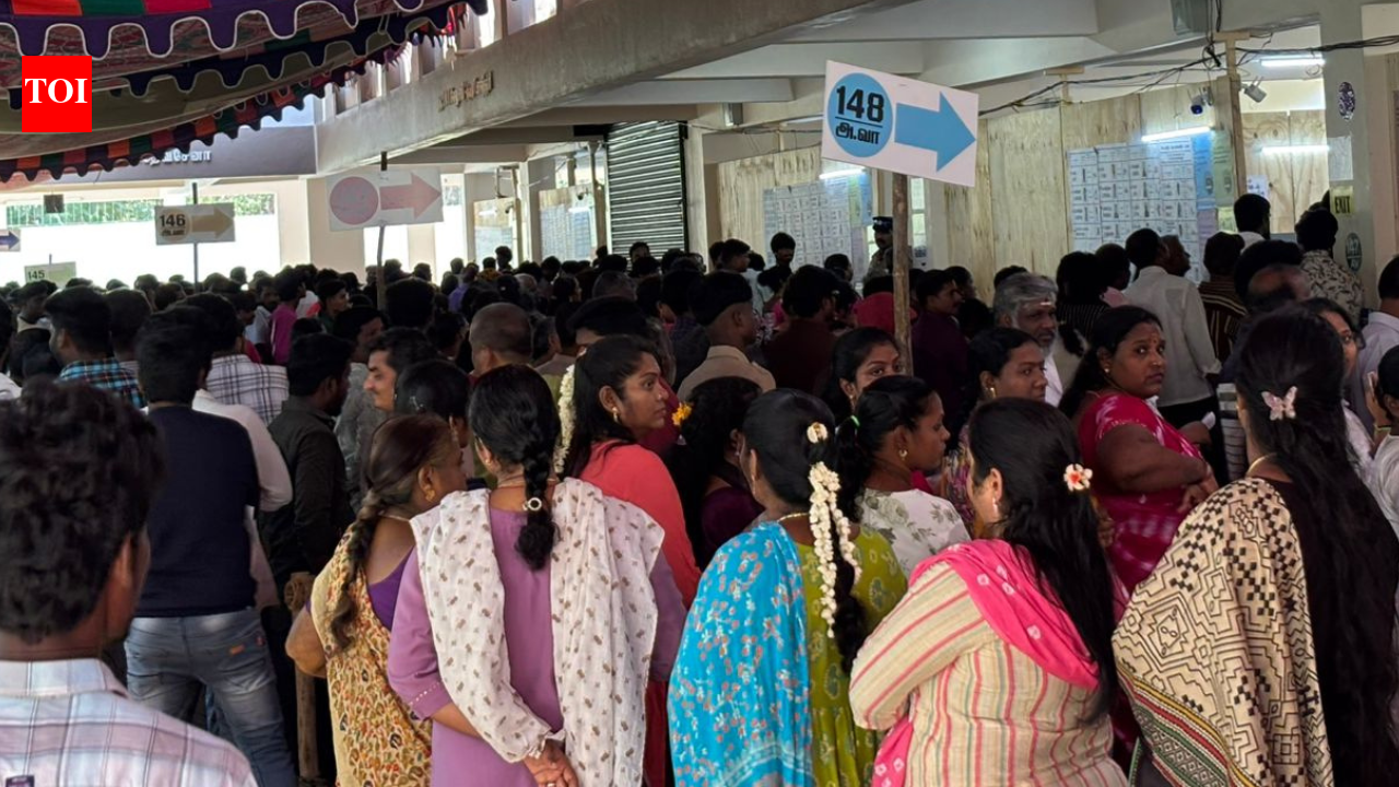 Tamil Nadu Elections: All credit not to SIR, more than 24 thousand people voted. chennai news