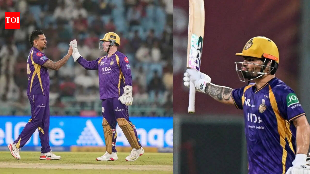 IPL 2026: Sunil Narine’s magic and Rinku Singh’s firepower help KKR beat KKR in the Super Over. cricket news