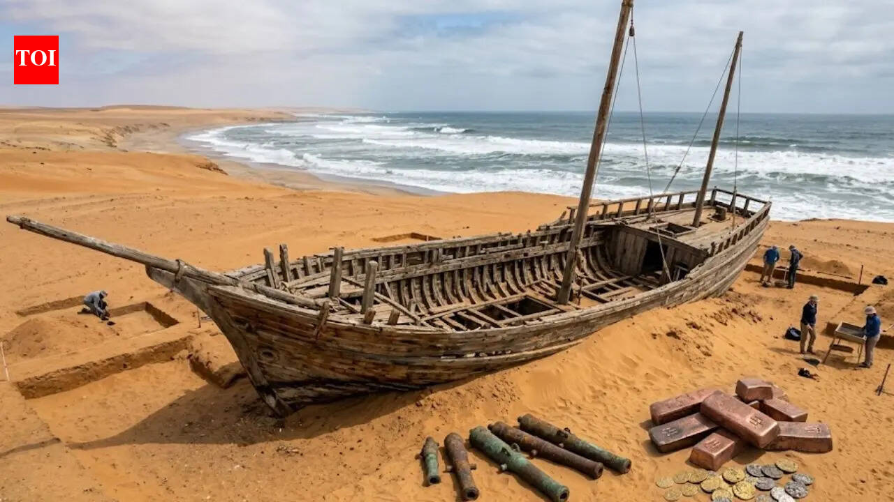 This Renaissance merchant ship, lost since 1533, has resurfaced in the Namib Desert after 500 years. world News