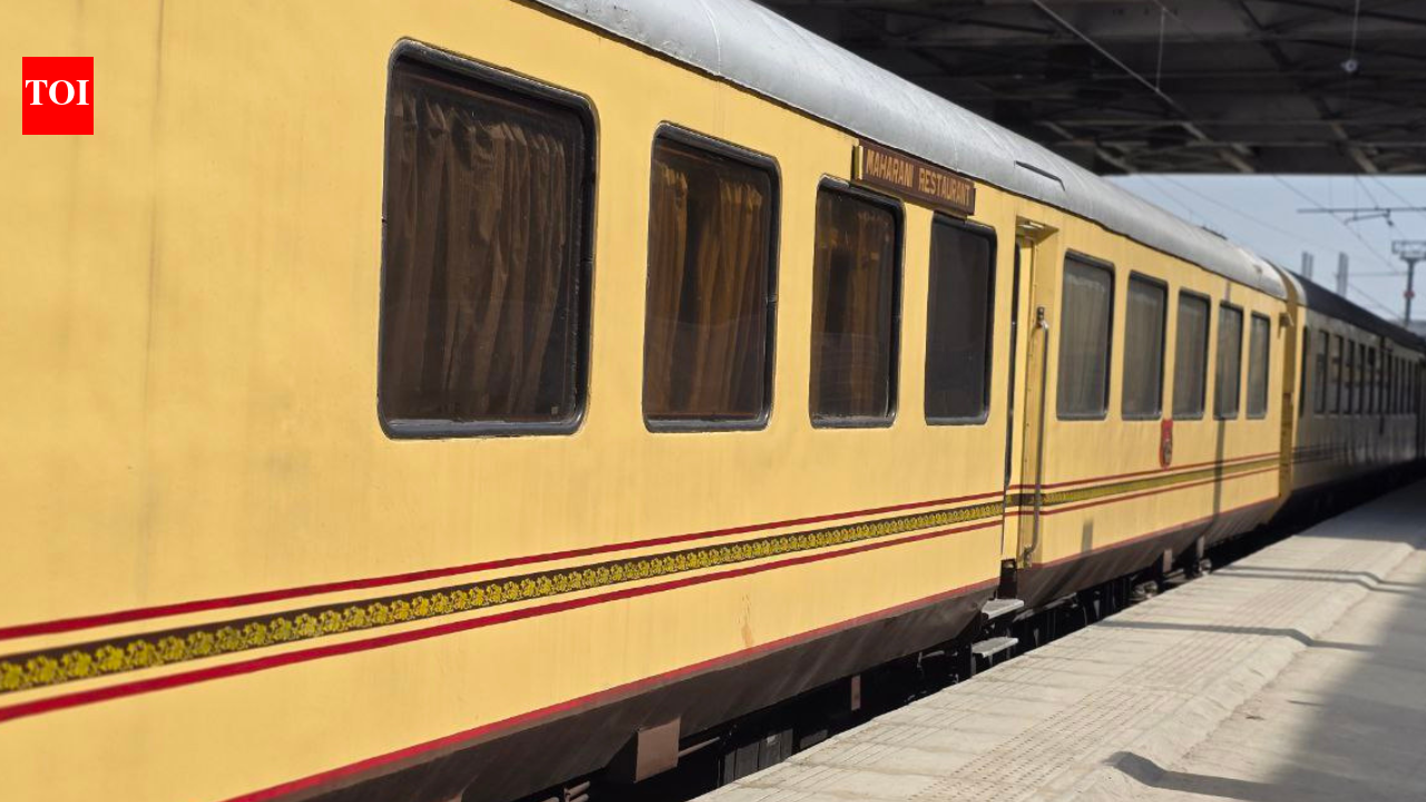 The bank chartered an entire palace on wheels for the 5-day royal tour in Rajasthan and Delhi. jaipur news