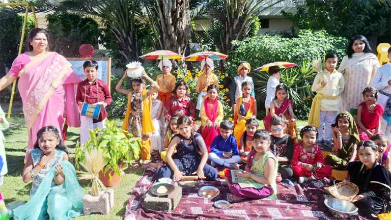 मुजफ्फरनगर: ग्रेन चैंबर पब्लिक स्कूल में डॉ. भीमराव अंबेडकर जयंती एवं बैसाखी पर्व धूमधाम से मनाया गया।