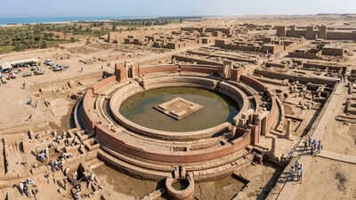 Round Temple discovered: A 2,000-year-old Round Temple discovered in Pelusium shows how ancient Egyptians worshiped the Nile waters. world News