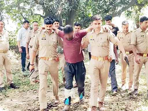 शाहपुर युवक हत्याकांड: मुजफ्फरनगर पुलिस ने 12 घंटे में किया बड़ा खुलासा, मुठभेड़ में तीन आरोपी गिरफ्तार – गोली लगने से दो बदमाश घायल