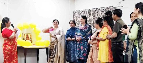 जैन कन्या पीजी कॉलेज मुजफ्फरनगर में धूमधाम से संपन्न हुआ महावीर जन्म कल्याणक महामहोत्सव, छात्राओं ने दी भक्ति एवं संदेश की मनमोहक प्रस्तुतियां।