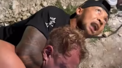 Viral video: Russian tourist strangled by locals after he allegedly touched and harassed women in Bali.