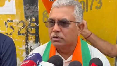 Dilip Ghosh: Dilip Ghosh predicts BJP’s victory in West Bengal assembly elections, claims TMC’s fall. india news