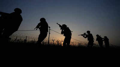 Encounter begins near Srinagar. india news