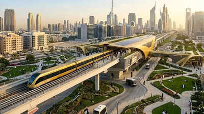 Dubai Metro: Dubai Metro Gold Line 2026: Dubai’s Ruler Sheikh Mohammed unveils Dh34 billion line connecting Business Bay, Dubailand and Jumeirah Golf Estates | world News