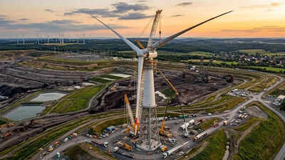 Germany is building the world’s tallest wind turbine at 364 meters in a coal mine, and it could transform renewable energy. world News