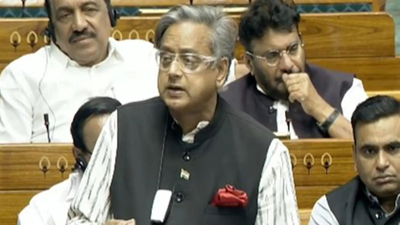 ‘Gift wrapped in barbed wire’: Tharoor criticizes Center for linking women’s reservation to Delimitation Bill. india news