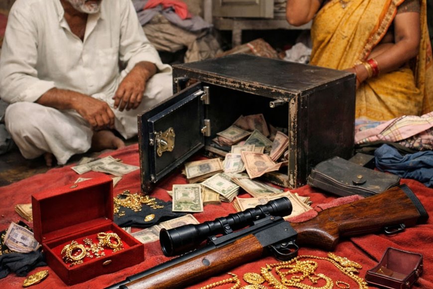 कौशांबी में चोरों का कहर: किसान के घर से राइफल और लाखों के आभूषण चोरी