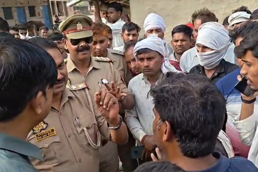 कौशांबी हत्याकांड पर हंगामा: 24 घंटे बाद भी नहीं हुआ अंतिम संस्कार, आरोपियों की गिरफ्तारी पर अड़े परिजन