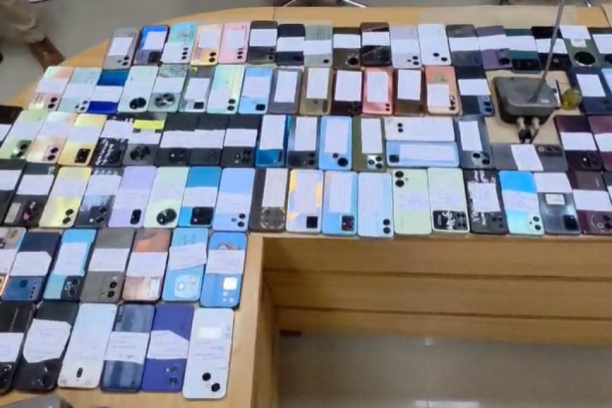 फ़तेहपुर पुलिस की बड़ी सफलता: 32 लाख रुपये कीमत के 210 गुम मोबाइल बरामद, मालिकों को लौटाए