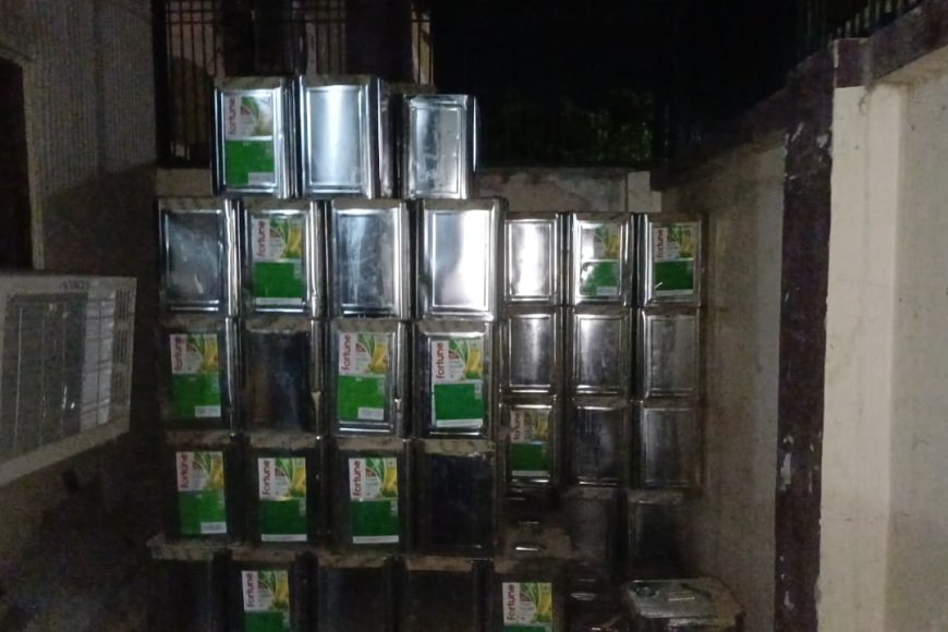 अयोध्या में नकली ‘फॉर्च्यून’ ऑयल का बड़ा खुलासा, पुलिस छापेमारी में भारी मात्रा में नकली माल बरामद