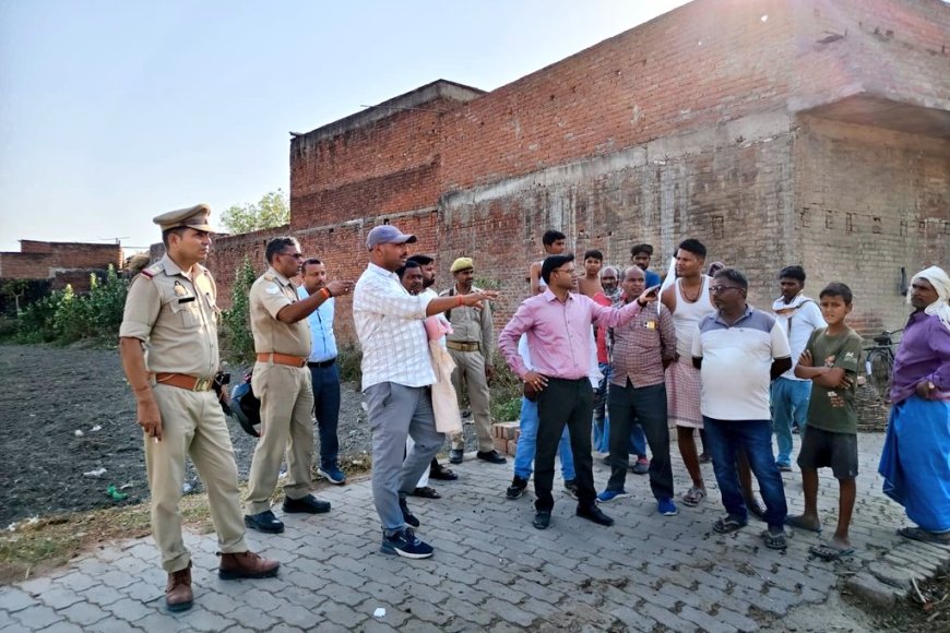 कौशांबी में एसडीएम की सख्त कार्रवाई: कैंप लगाकर 5 भूमि विवादों का मौके पर निपटारा, अवैध कब्जा हटाया गया