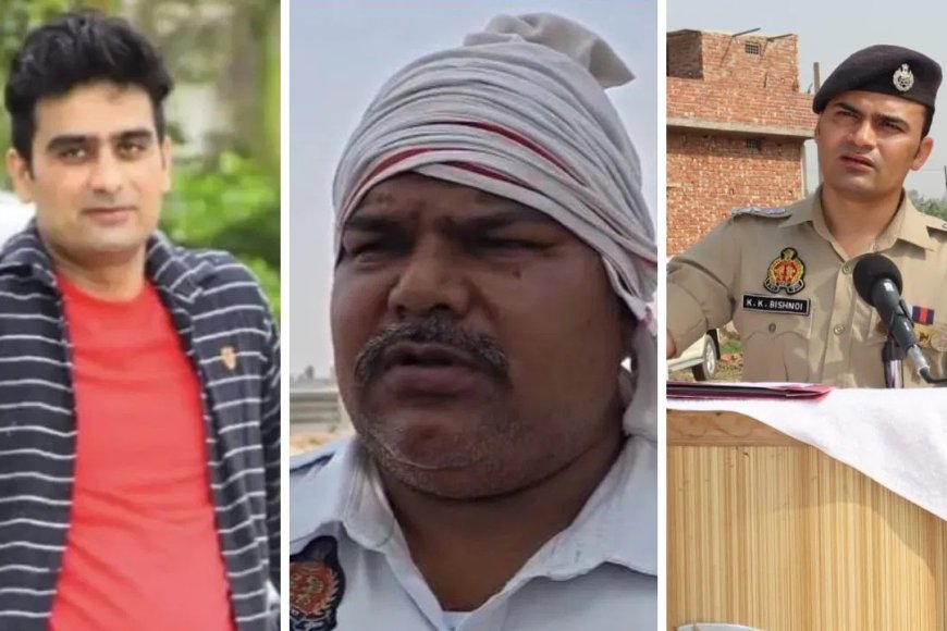 संभल में ट्रैफिक पुलिस में हंगामा, हेड कांस्टेबल और टीएसआई के बीच विवाद, दोनों लाइन हाजिर