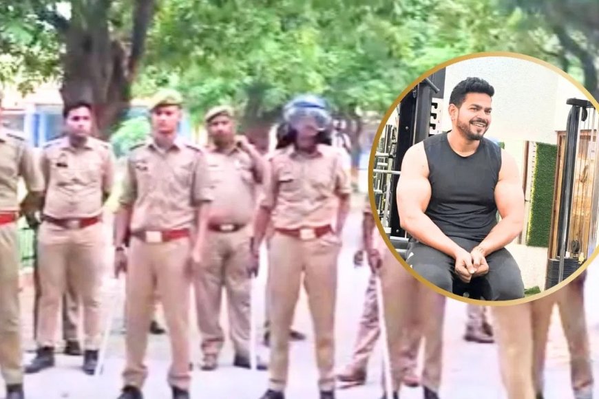 खुर्जा मुठभेड़ में 50 हजार रुपये का इनामी बदमाश मारा गया, जीतू सैनी तिहरे हत्याकांड का मुख्य आरोपी था.