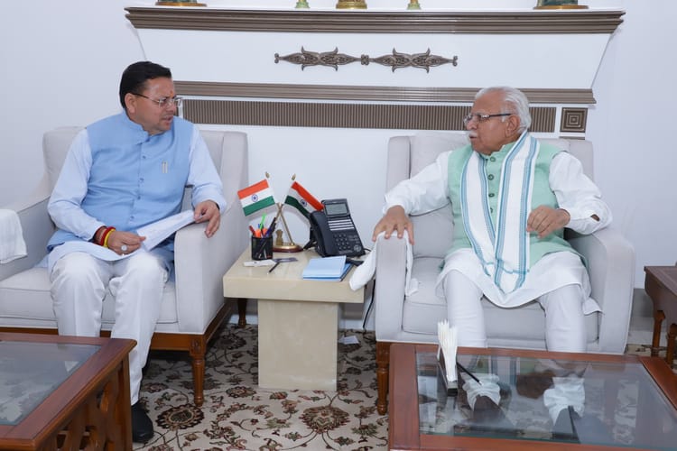 उत्तराखंड: मुख्यमंत्री ने केंद्रीय ऊर्जा मंत्री से की मुलाकात, हरिद्वार गंगा कॉरिडोर के लिए 325 करोड़ की सहायता का अनुरोध