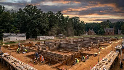 Virginia Hidden Barracks: Lost for 200 Years Virginia dig reveals hidden barracks of America’s first soldiers | world News