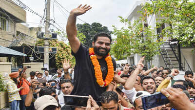 AAP MLA Mehraj Malik released from jail after J&K HC cancels PSA custody. india news