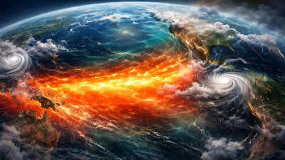 Pacific Ocean temperatures rising: NOAA warns: Super El Nino could form in 2026 amid unusual temperature rise in Pacific region and growing threat of extreme global weather patterns | world News