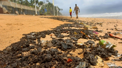 Center has proposed rules for management of environmentally hazardous tar balls, space technology will be used to monitor and detect oil spills. india news