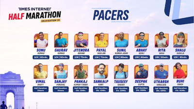 Fast bowlers set the pace in Times Internet Half Marathon. india news