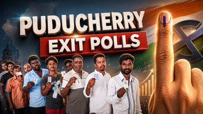 Puducherry Exit Poll 2026: NDA likely to retain power; Congress, TVK lag behind in fractured fight. india news