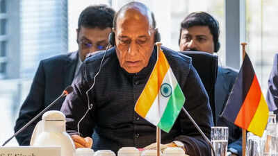 Rajnath: In Berlin, Rajnath called on German industry to ‘co-create, co-develop, co-innovate in India’. india news