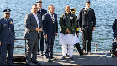 Rajnath visits German submarine yard in anticipation of P-75I deal soon india news