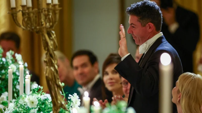 Trump pauses speech in awkward moment to praise Rory McIlroy’s Masters win at White House dinner international sports news