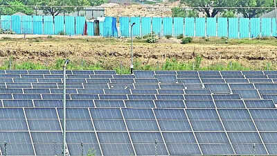 Solar infra helped India meet record 256GW electricity demand. india news