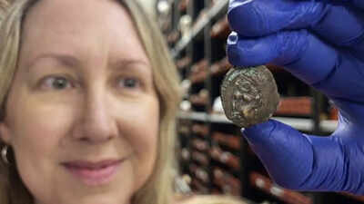 This 2000-year-old coin, collected as bus fare in the 1950s, has become a rare artefact. world News