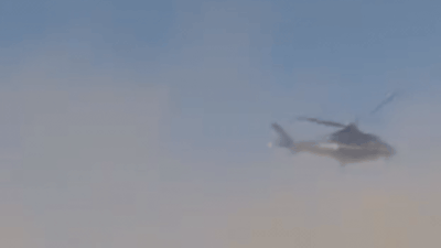 Close Shave: Chhagan Bhujbal’s helicopter lands in parking area in Pune – watch | india news