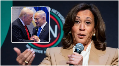 Kamala Harris: Kamala Harris says Netanyahu ‘dragged’ Donald Trump into Iran war, calls it distraction from ‘Epstein files’