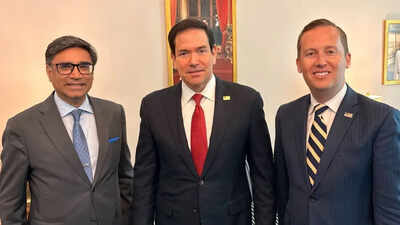Marco Rubio’s visit to India: Foreign Secretary Vikram Misri meets Marco Rubio, Kash Patel in Washington: Highlights | india news