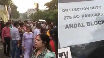 ‘All TMC officials’: BJP alleges irregularities after phone found in envelope near Asansol College strong room; Anarchy spreads. india news